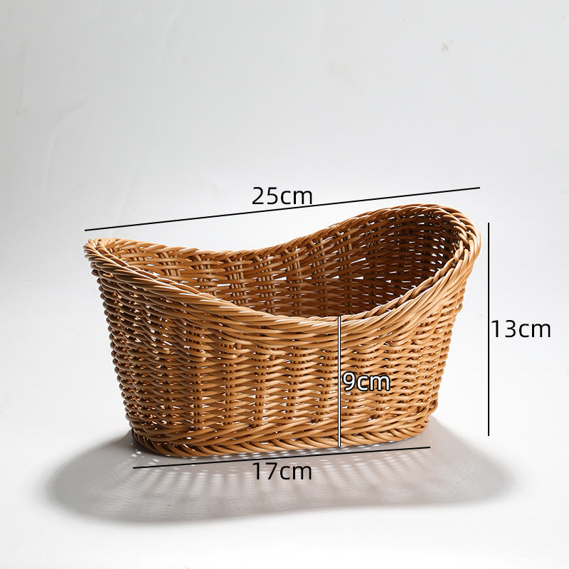 Decorative Braided Fruit Bowl