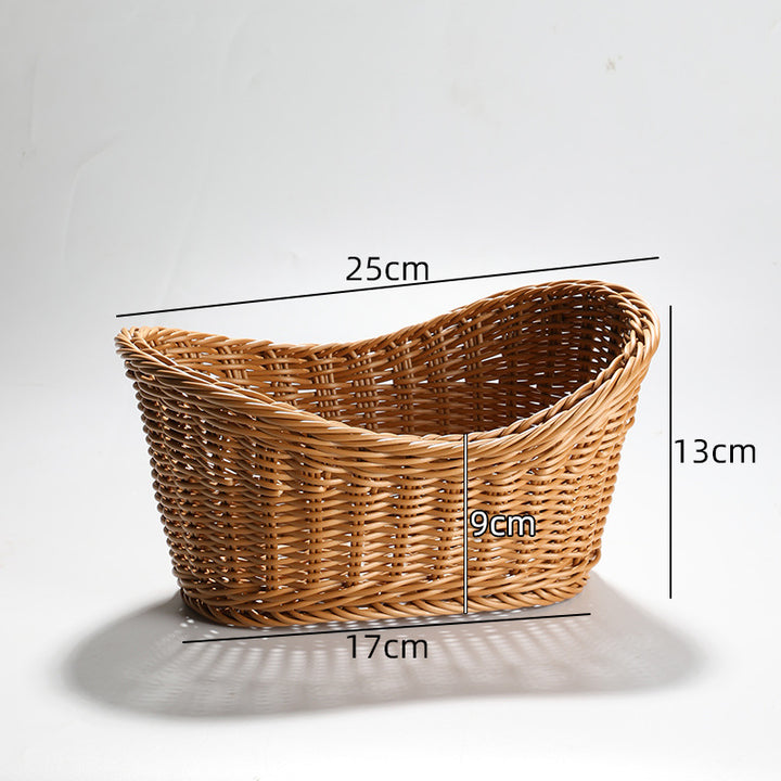 Decorative Braided Fruit Bowl