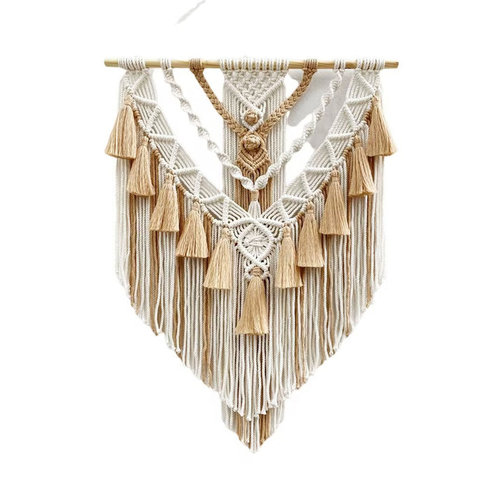 Macrame Wall Hanging with Fringes