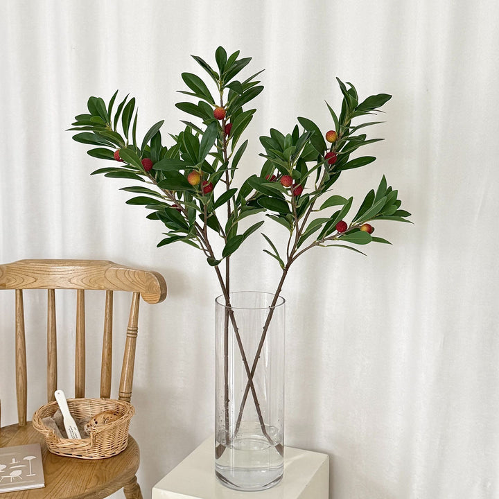 Decorative Faux Olive Branch Arrangement for Home