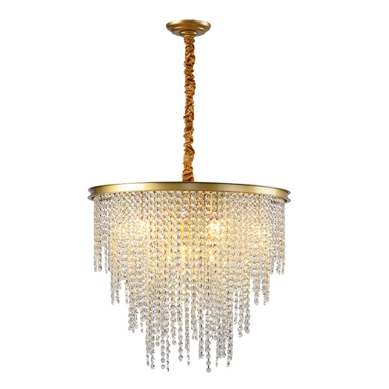 Crystal Drop Pendant Chandelier