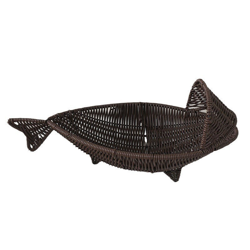 Decorative Fish-Shaped Storage Basket