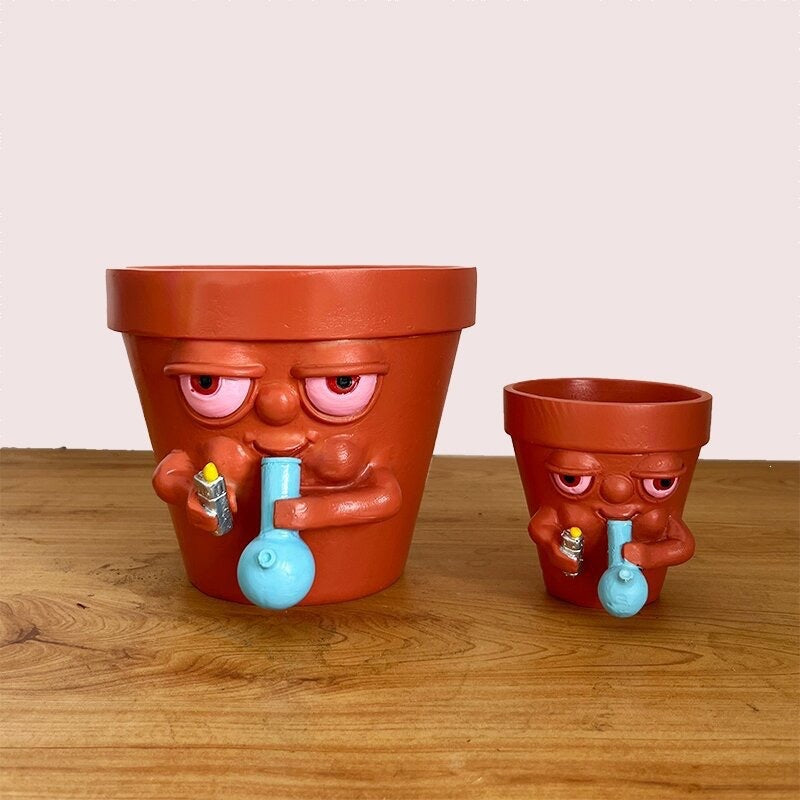 Playful Character Planter