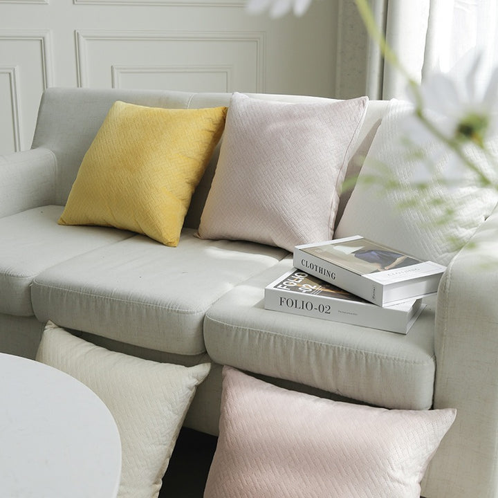 Luxury Textured Throw Pillow