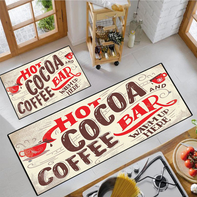 Fun Snack-Themed Kitchen Mat