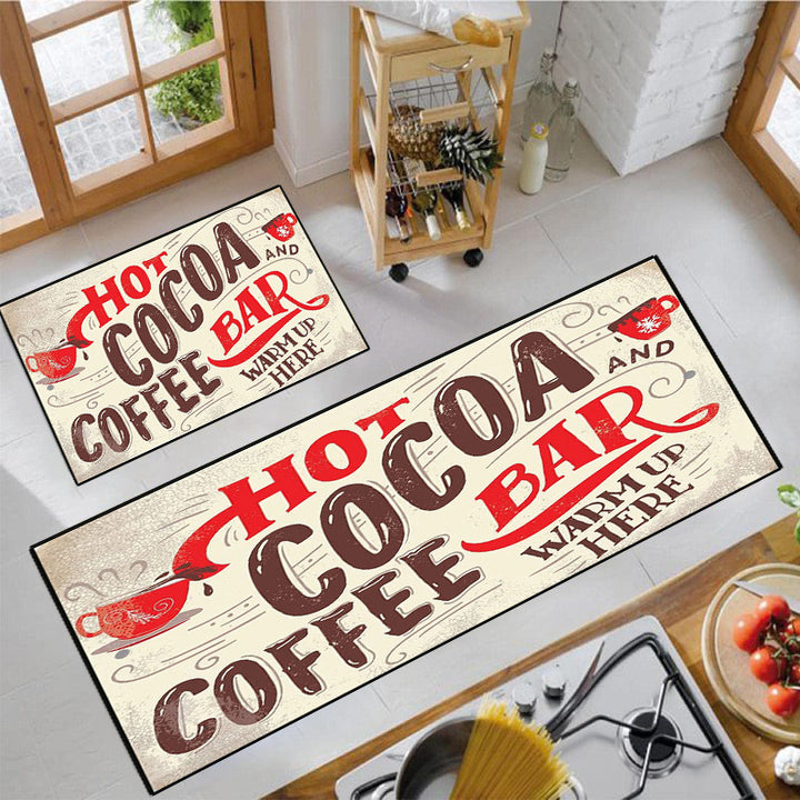 Fun Snack-Themed Kitchen Mat