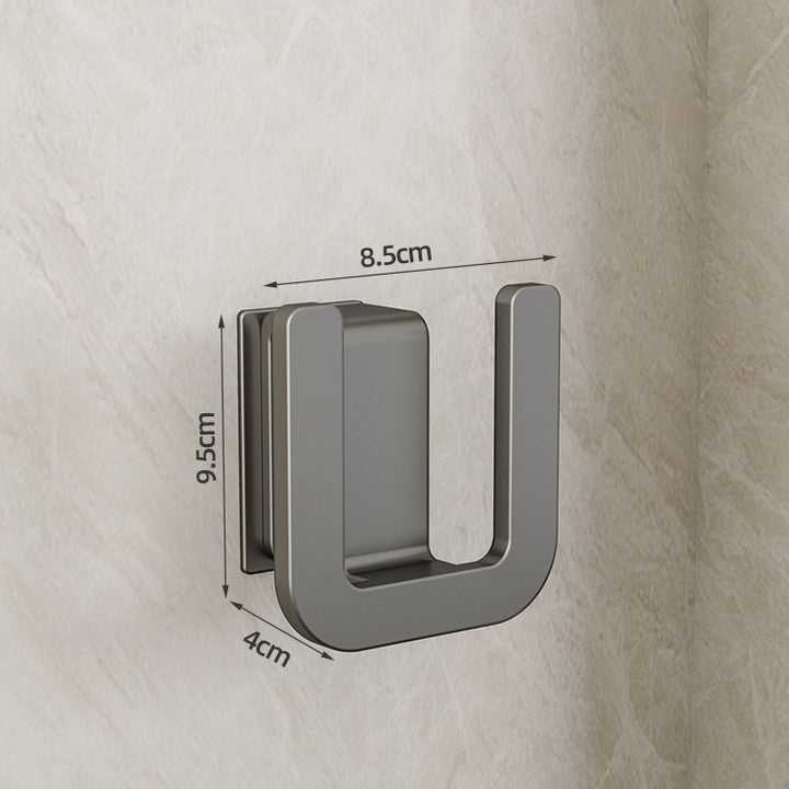 Wall-mounted shoe organizer with easily accessible holder