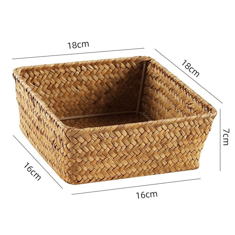 Natural Woven Storage Basket