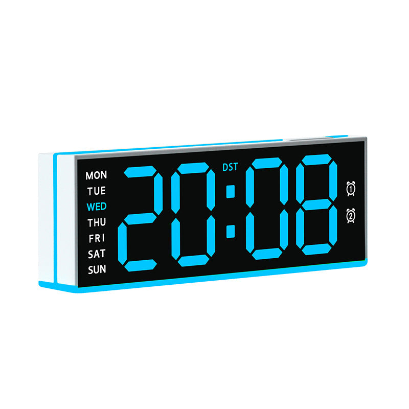 Digital Alarm Clock with Multifunctional Display