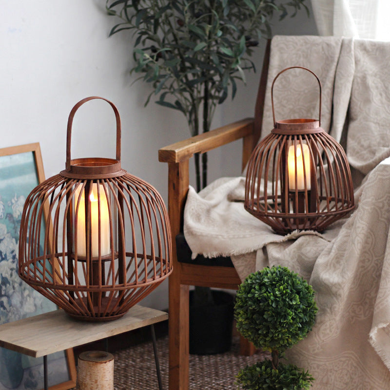 Decorative Rattan Lantern