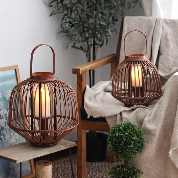 Decorative Rattan Lantern