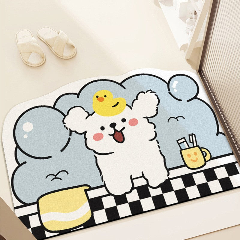 Cartoon Bath Mat Avarnia