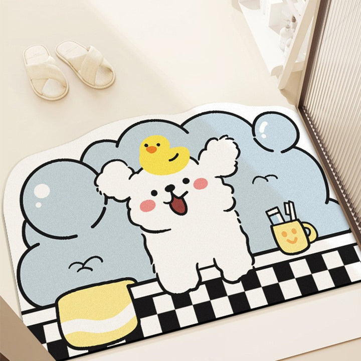 Cartoon Bath Mat Avarnia