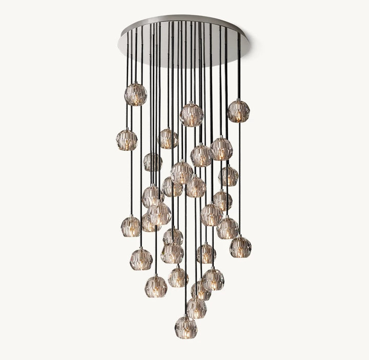 Crystal pendant lamp