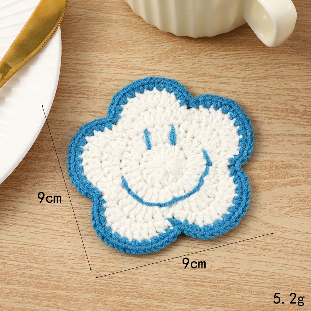 Crochet Spiral Coaster