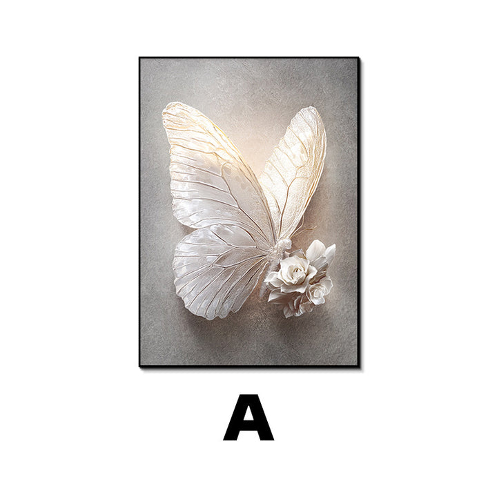 Butterfly-Inspired Decorative Wall Light