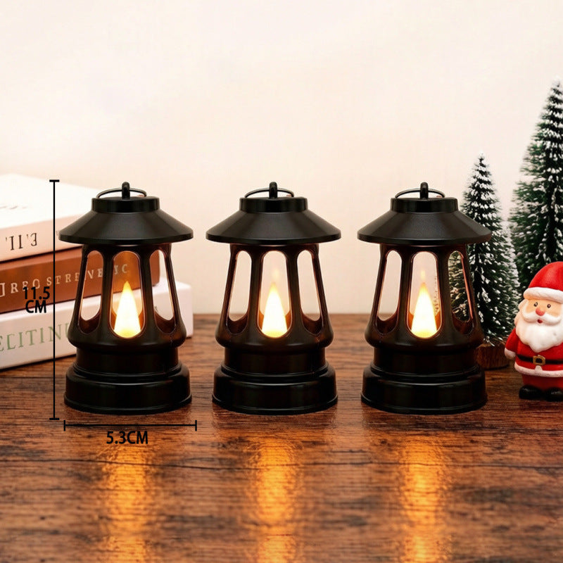 Nostalgic Oil Lantern with LED Lighting