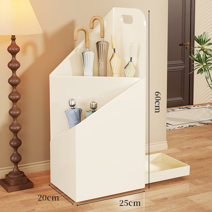 Tall Tiered Entryway Umbrella & Cane Organizer Stand