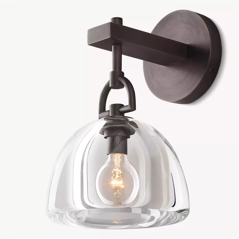 Elegant Glass Wall Light