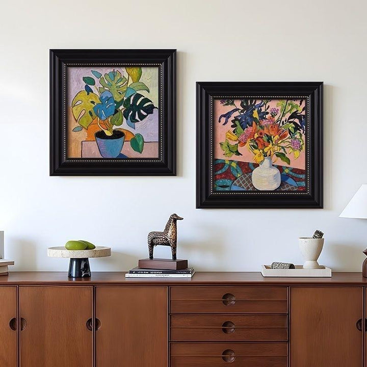 Decorative Floral Artwork Frame for Home