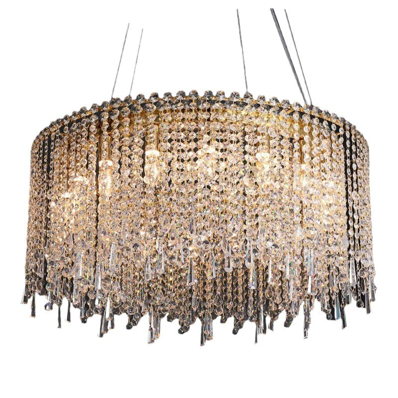 Crystal Cascade Chandelier