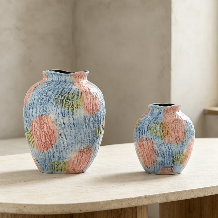 Decorative ceramic vase
