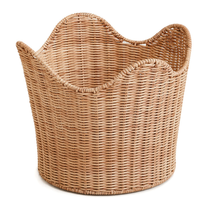 Handmade storage basket in contemporary design