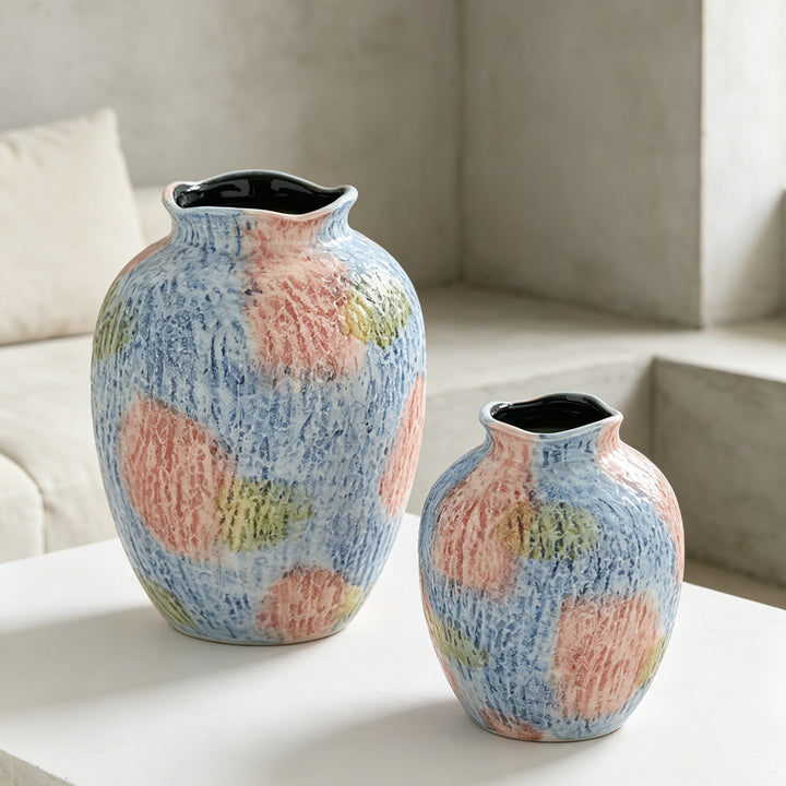 Decorative ceramic vase