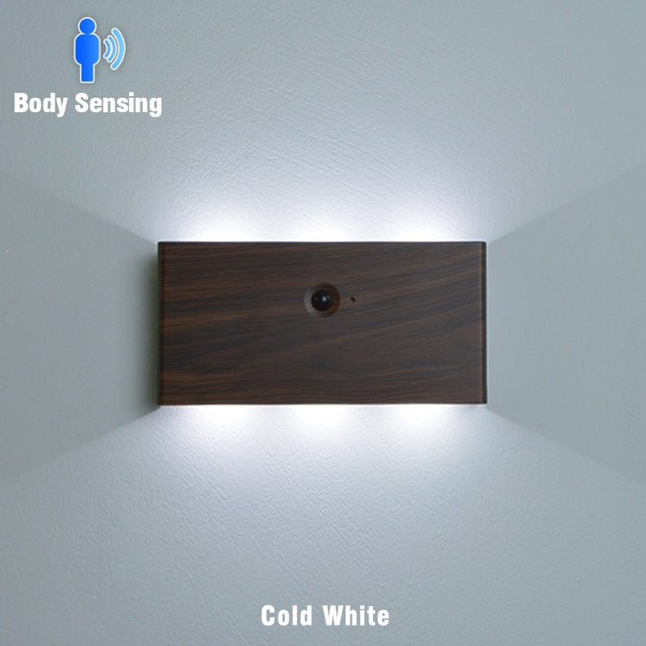 Motion sensor wall lamp
