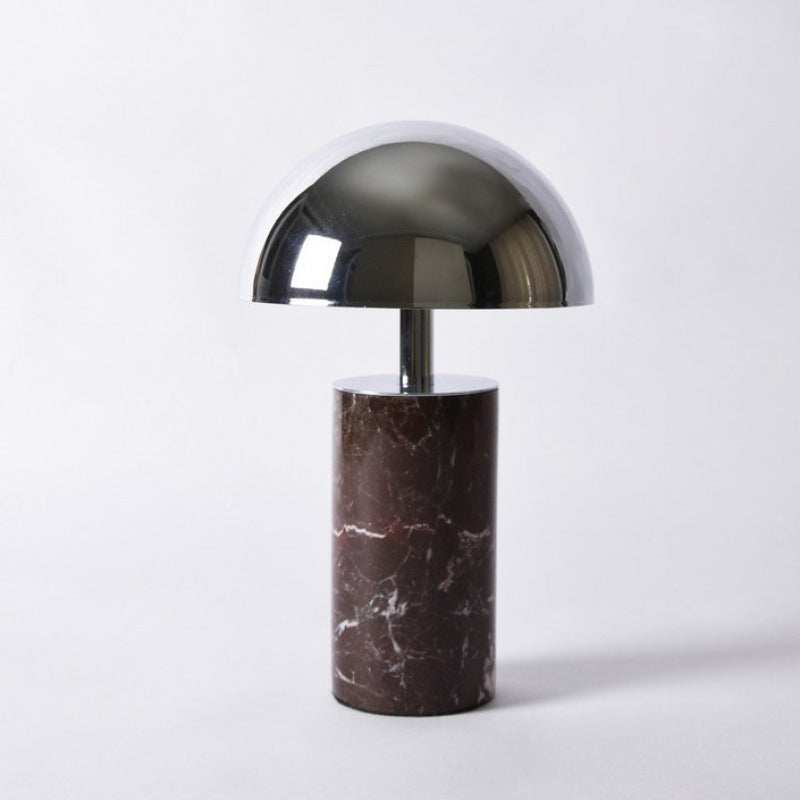 Contemporary marble base table lamp