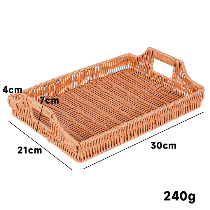 Rectangular Woven Serving Tray