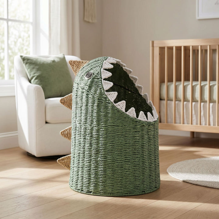 Animal-shaped toy basket
