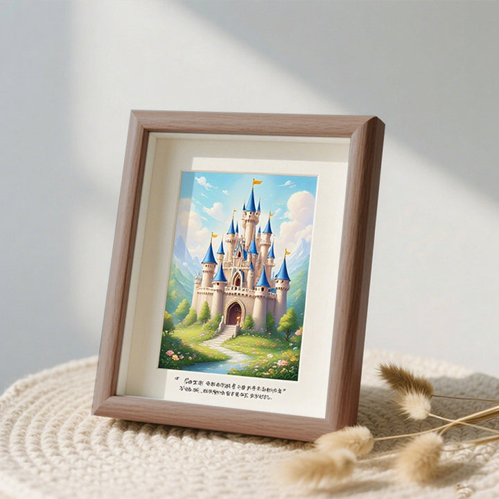 Framed Fantasy Castle Artwork
