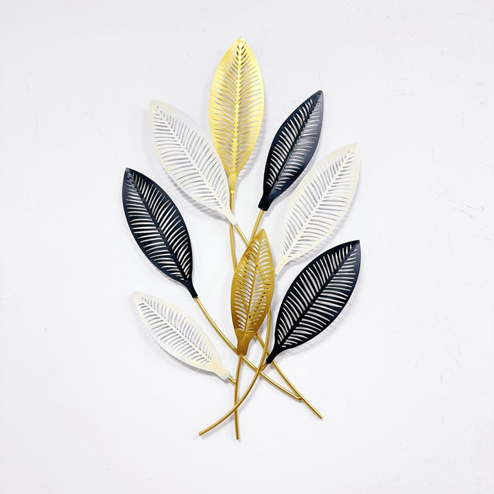 Modern Leaf Metal Wall Art