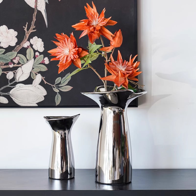 Elegant and modern ceramic vase