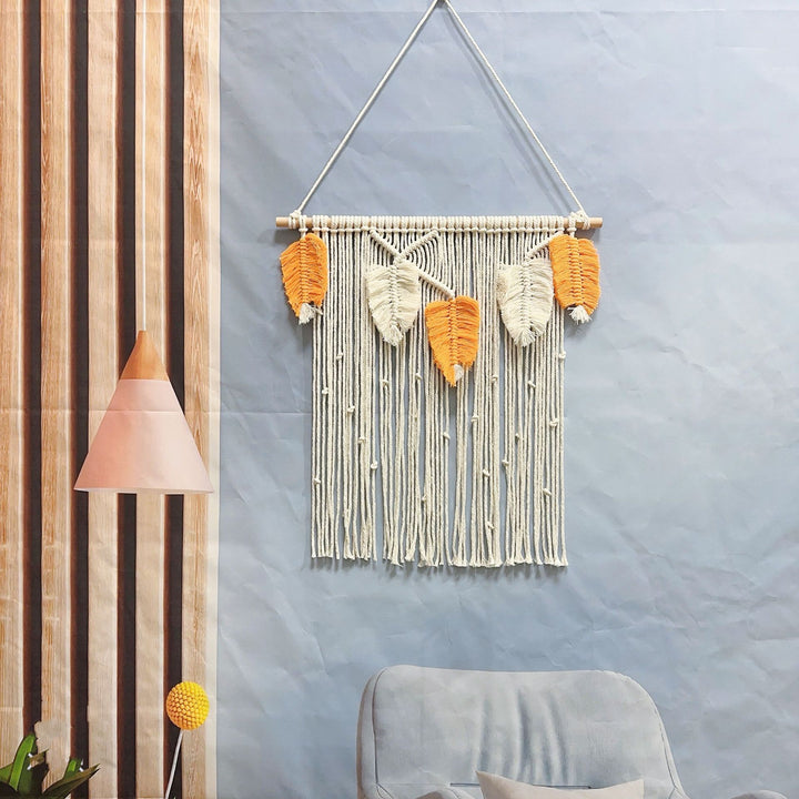 Macrame Leaf Wall Hanging
