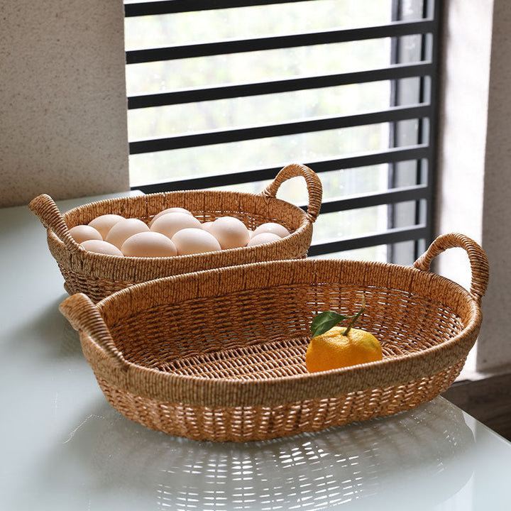 Handcrafted Decorative Woven Storage Basket