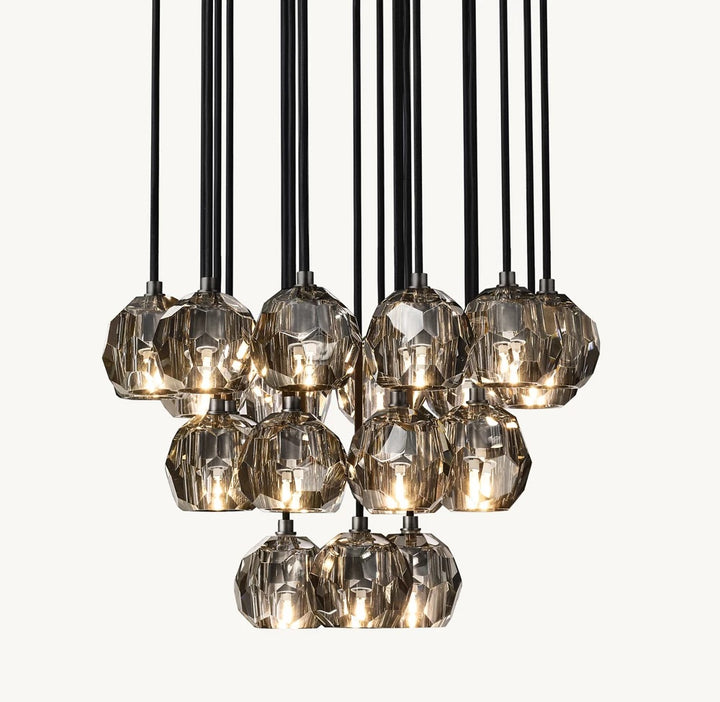 Crystal pendant lamp
