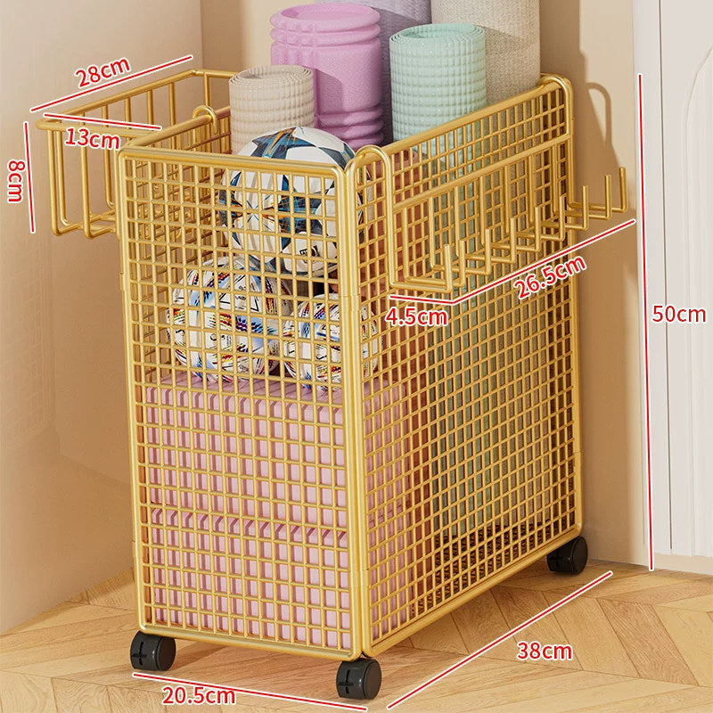Versatile trolley with partition walls