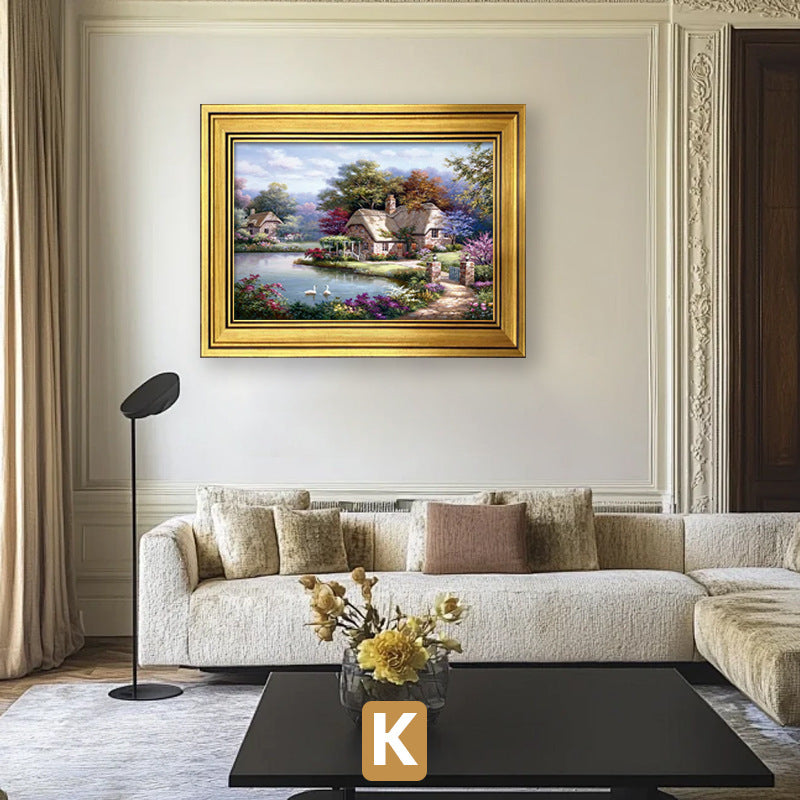 Decorative Framed Nature Landscape Artwork