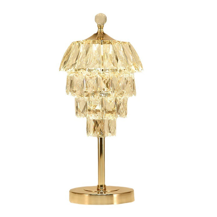 Crystal table lamp