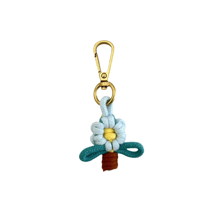 Decorative Floral Keychain