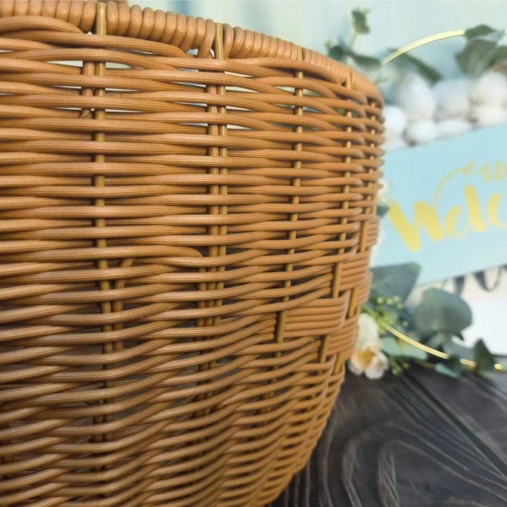 Handcrafted Woven Picnic Basket