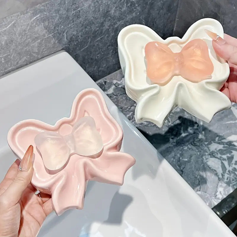 Bow-Shaped Decorative Catchall Dish