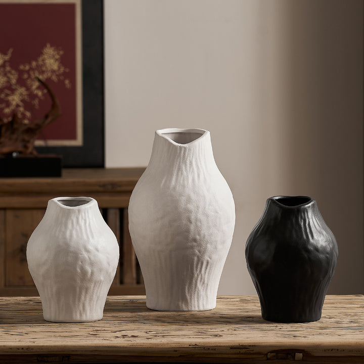 Elegant and modern ceramic vase