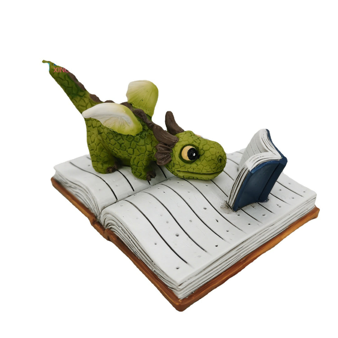 Whimsical Dragon Study Figurine