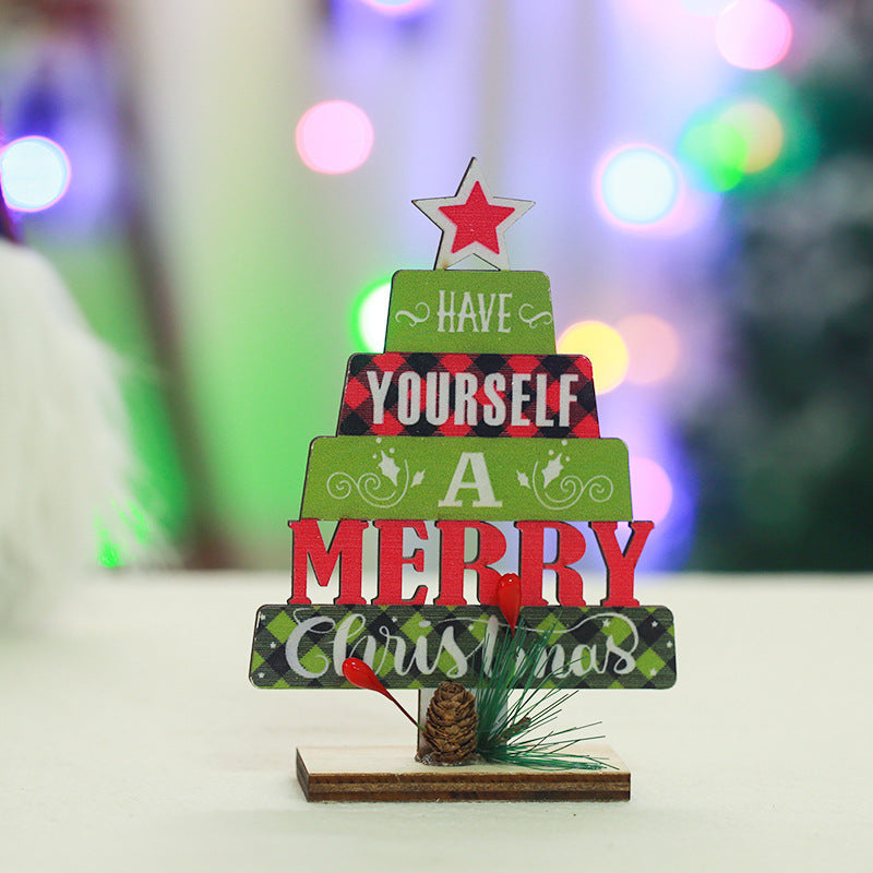Decorative Christmas tree table item