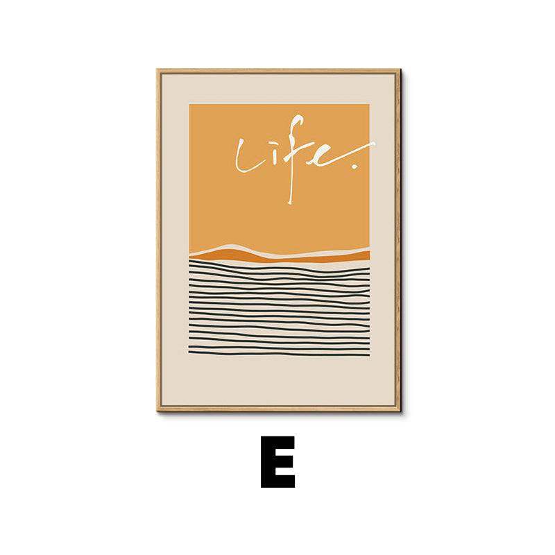 Abstract Line Art Framed Print