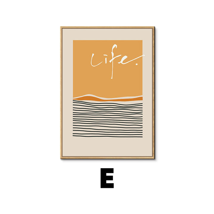 Abstract Line Art Framed Print