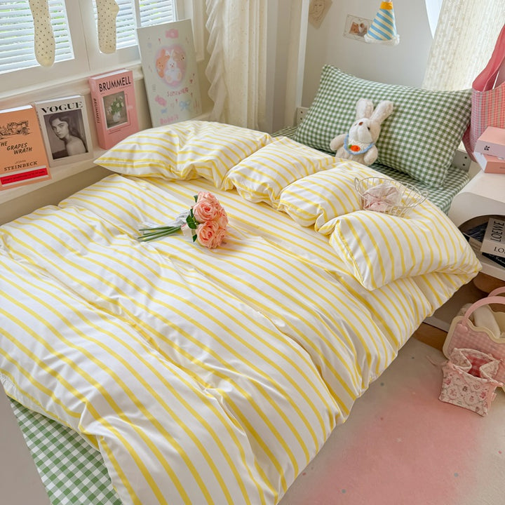Striped Comforter Set